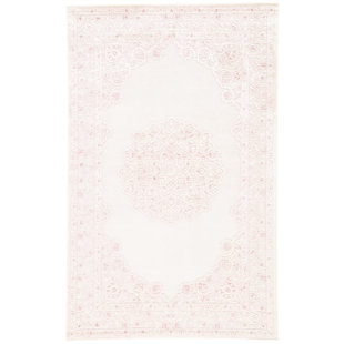 Baby Room Rugs Wayfair Fontanne Loom Ivory Baby Pink Area Rug