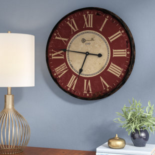 Wall Clocks You Ll Love Wayfair Cadsden Decor 24 5 Wall Clock