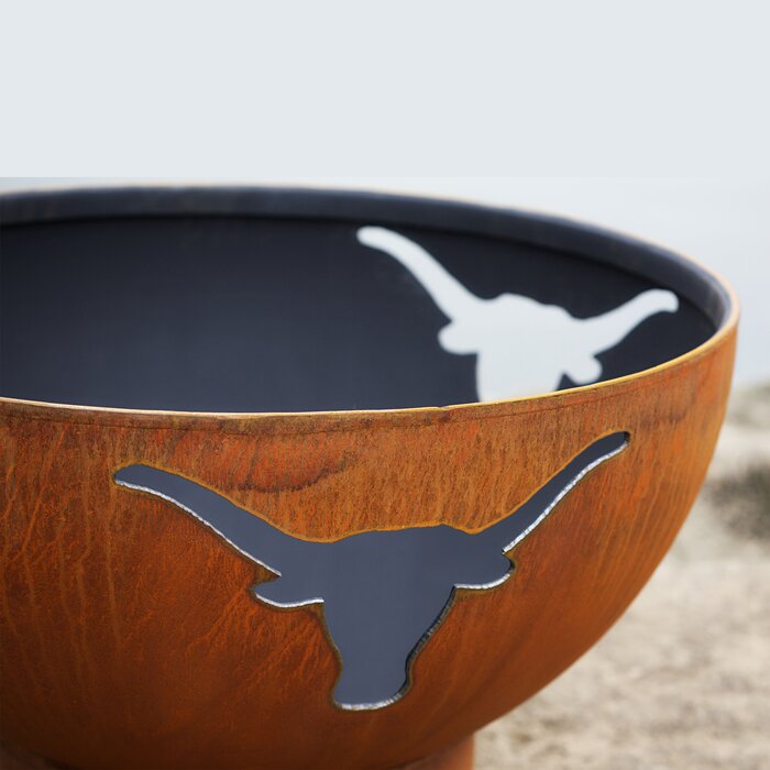 Fire Pit Art Longhorn Bowl Steel Fire Pit Wayfair Ca