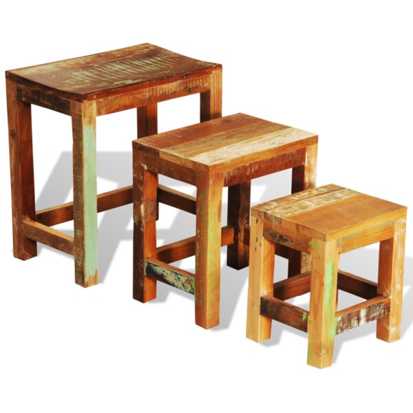 Gillman 3 Piece Nesting Tables By World Menagerie