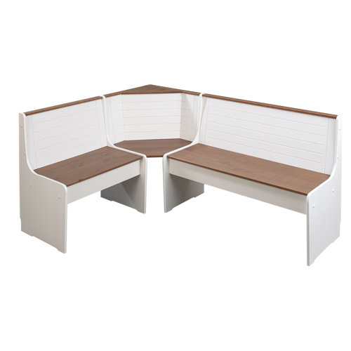Boxborough Wood Storage Bench August Grove