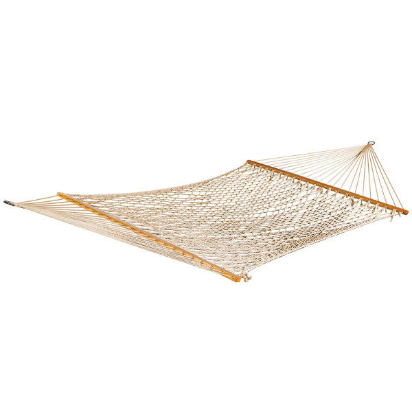 Rollins Double Polyester Rope Hammock by Bay Isle Home