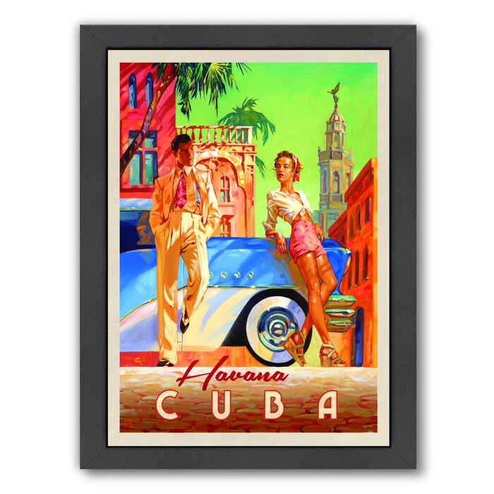 Havana Cuba Design Group Framed Vintage Advertisement