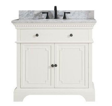 Ruthann Marble Top 37 Single Bathroom Vanity Set by Ophelia & Co.