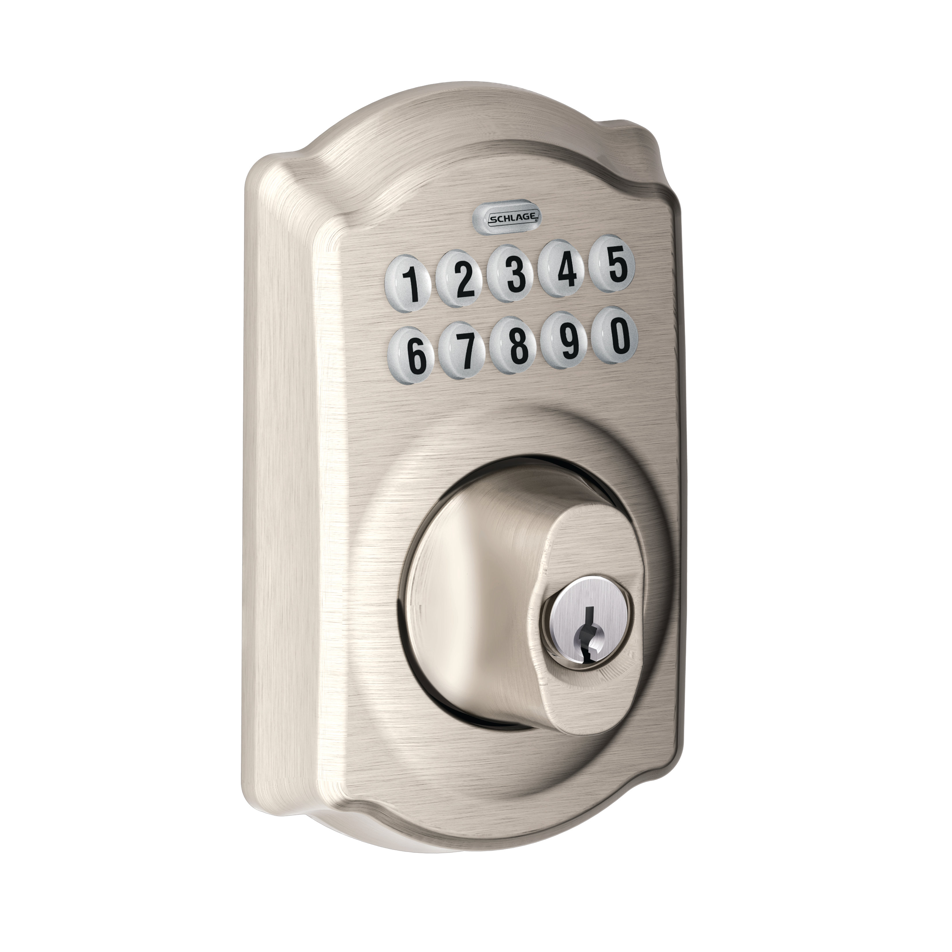 Schlage Keypad Deadbolt With Camelot Trim Reviews Wayfair