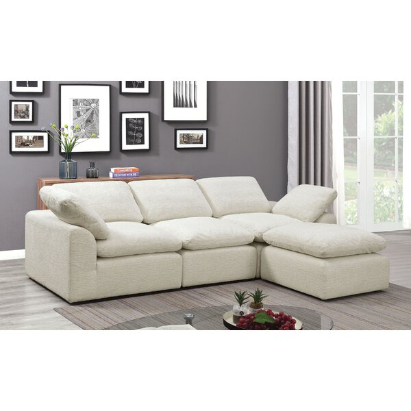 Billiter Right Hand Facing Modular Sectional By Wrought Studio