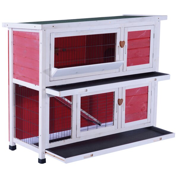 three tier rabbit cage