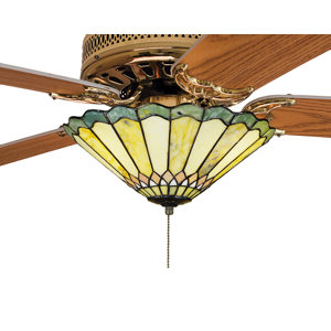 Weissman Carousel 3-Light Bowl Ceiling Fan Light