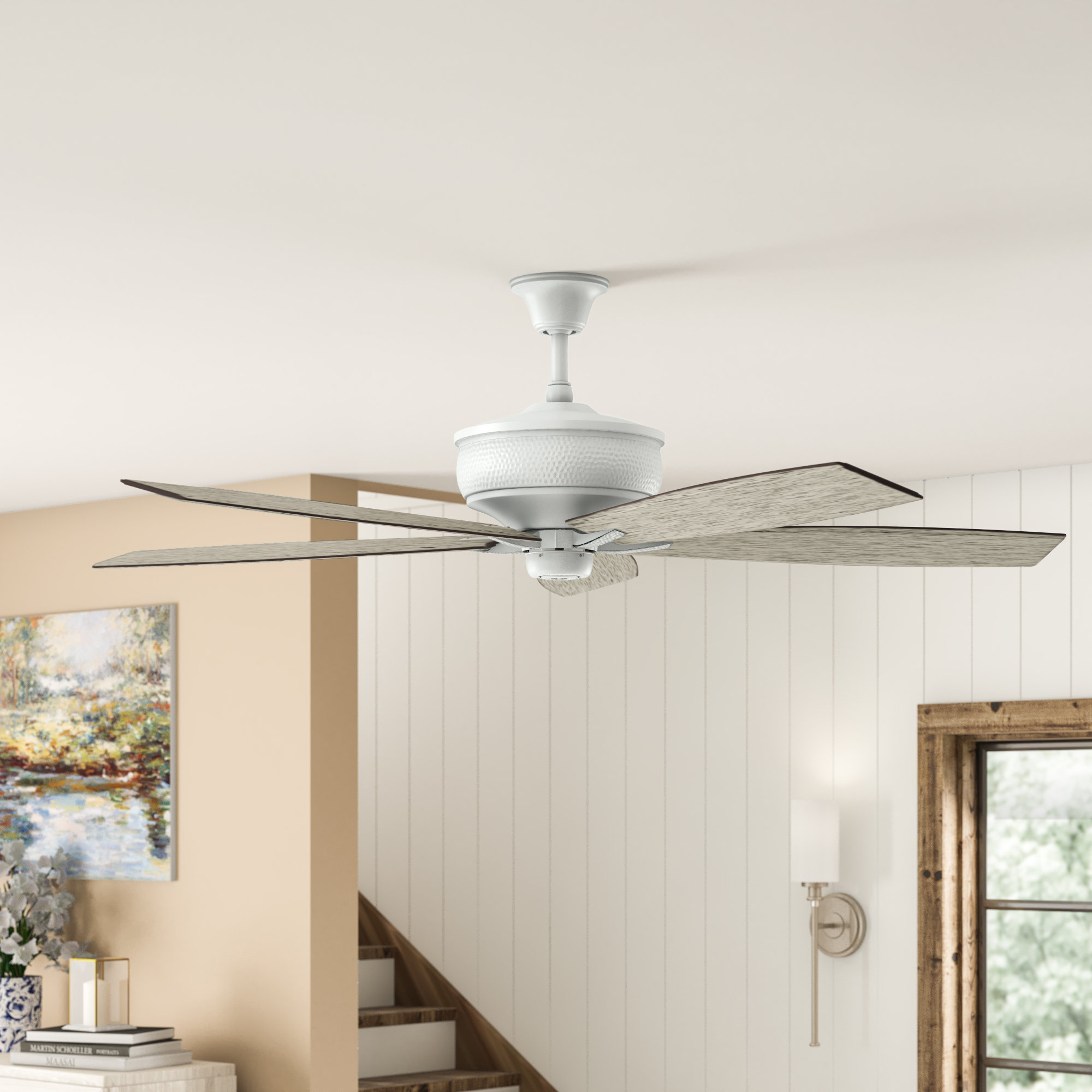 Alcott Hill 70 Julius 5 Blade Outdoor Ceiling Fan Reviews Wayfair