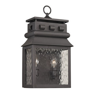 Best Crepeau 2-Light Outdoor Wall Lantern By Bloomsbury Market Outdoor Lighting Crepeau 2-Light Outdoor Wall Lantern By Bloomsbury Market Outdoor Lighting