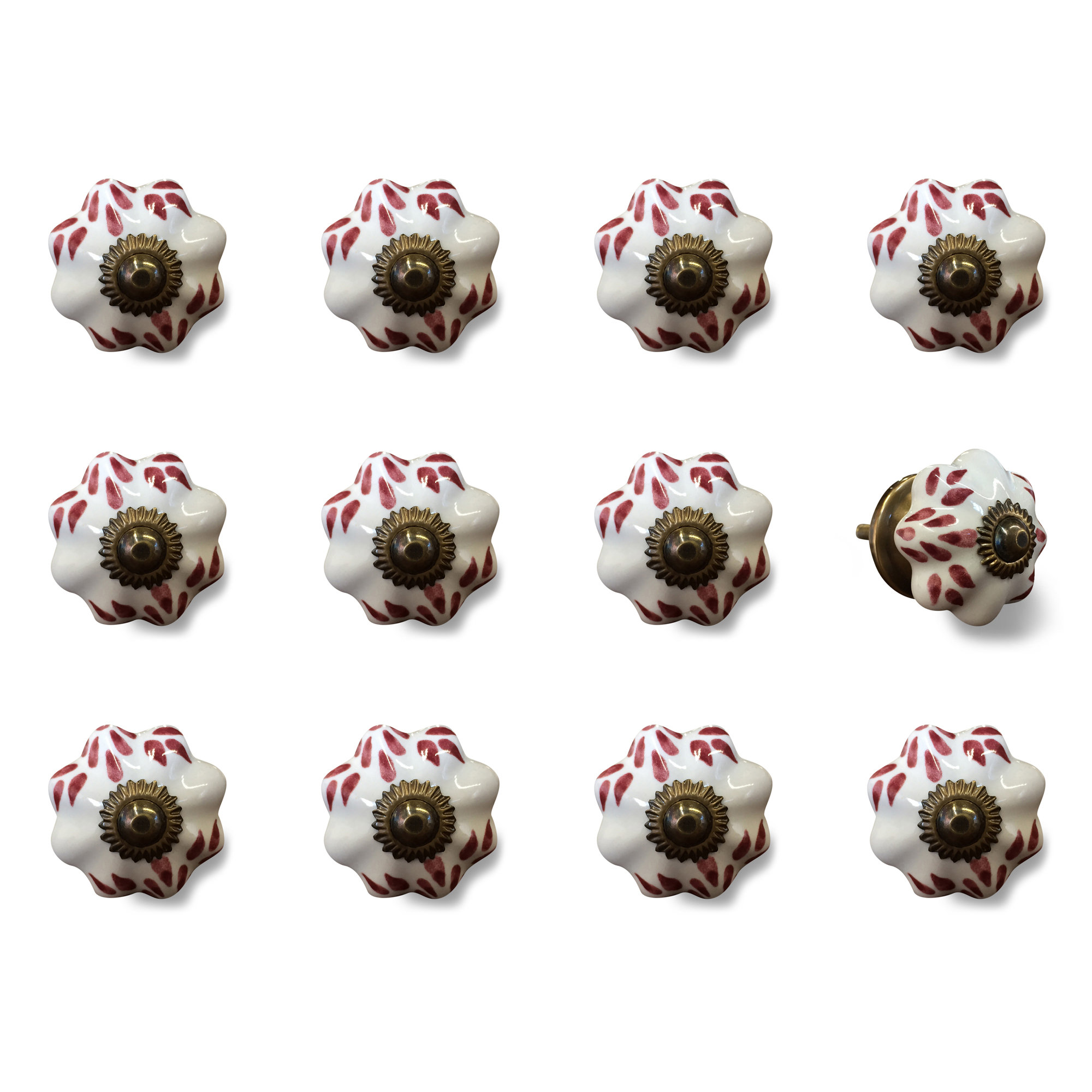 Taj Hotel Handpainted Cabinet Drawer Novelty Knob Multipack
