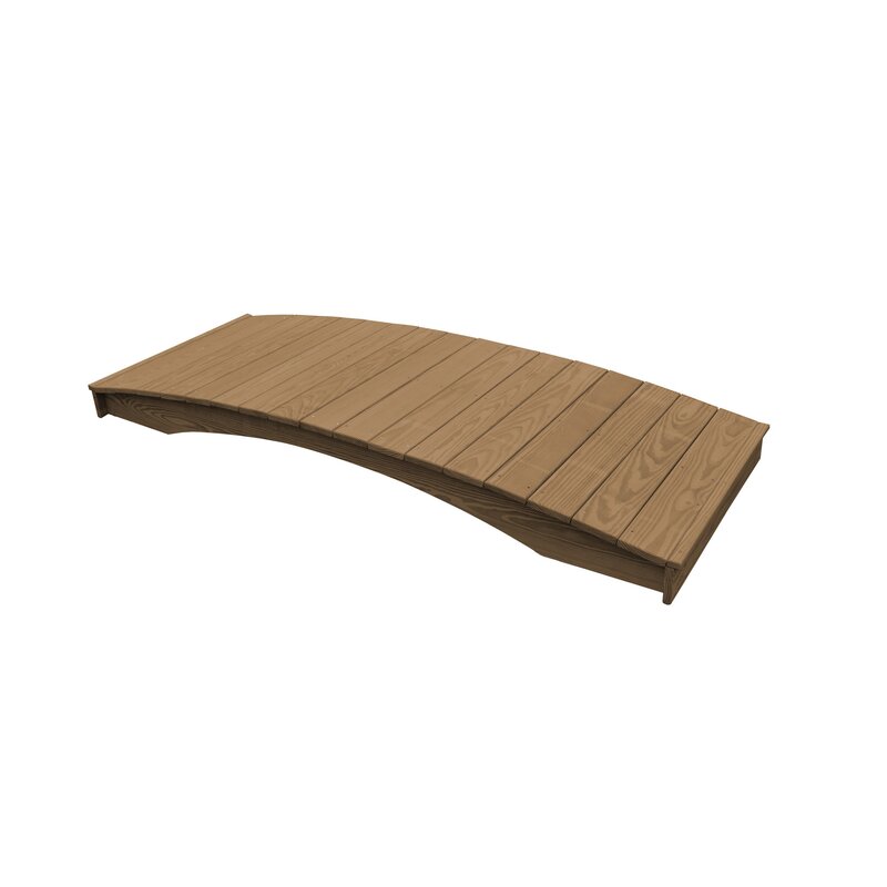 A&L Furniture Plank Garden Bridge | Wayfair