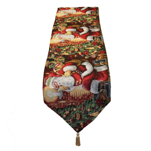 Santa Claus Table Runner by The Holiday Aisle