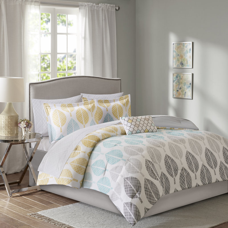 Wrought Studio Utterback Park Complete Comforter And Cotton Sheet Utterback Park Complete Comforter And Cotton Sheet Set