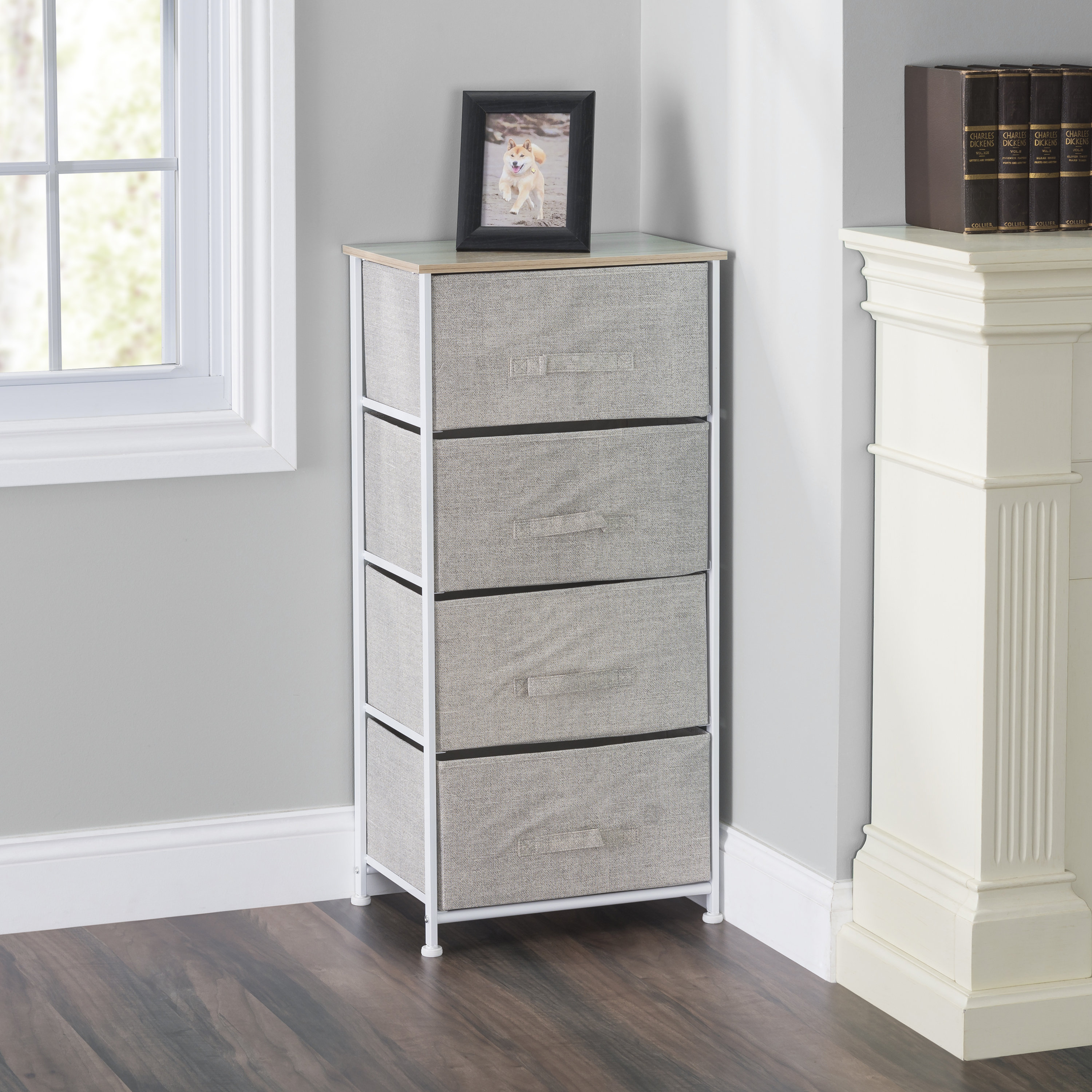 Winston Porter Beaty 4 Drawer Rolling Storage Chest Wayfair