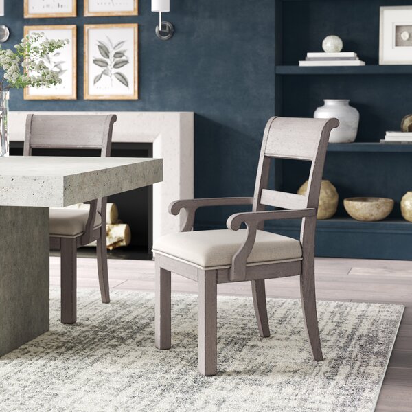 Devers Solid Wood Dining Chair (Set Of 2) By Greyleigh