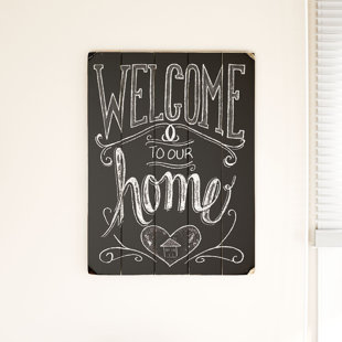 Welcome To Our Home Wall Art Wayfair Quickview