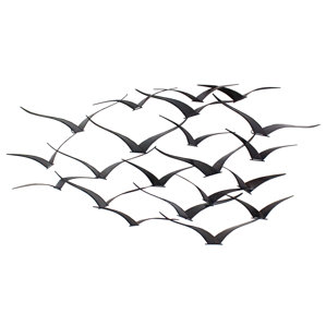 Bird Metal Wall Art flock of birds metal wall art | wayfair Bird Metal Wall Art flock of birds metal wall art | wayfair