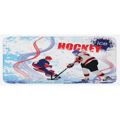 Hockey Kitchen Mat East Urban Home