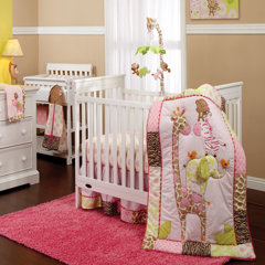 leopard print crib bedding