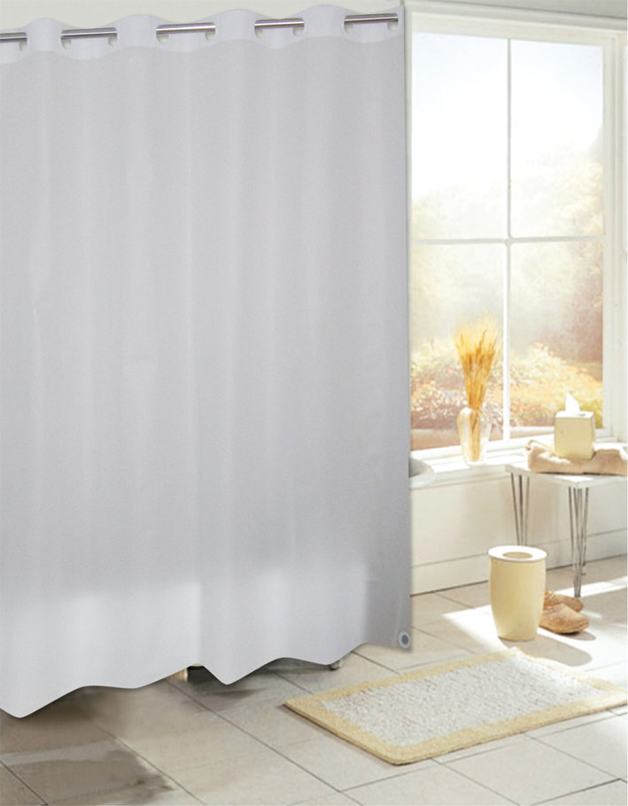 Carnation Home Fashions Ez On PEVA Shower Curtain & Reviews Wayfair