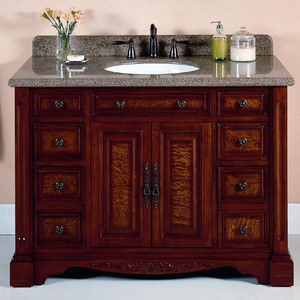 Windsor 48 Single Vanity Bathroom Vanity by Lanza