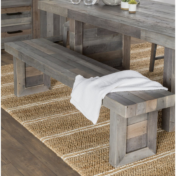 Abbey Wood Bench By Mistana Savings