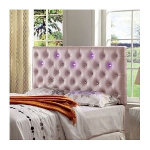 Fauler Contemporary Upholstered Panel Headboard by Enitial Lab