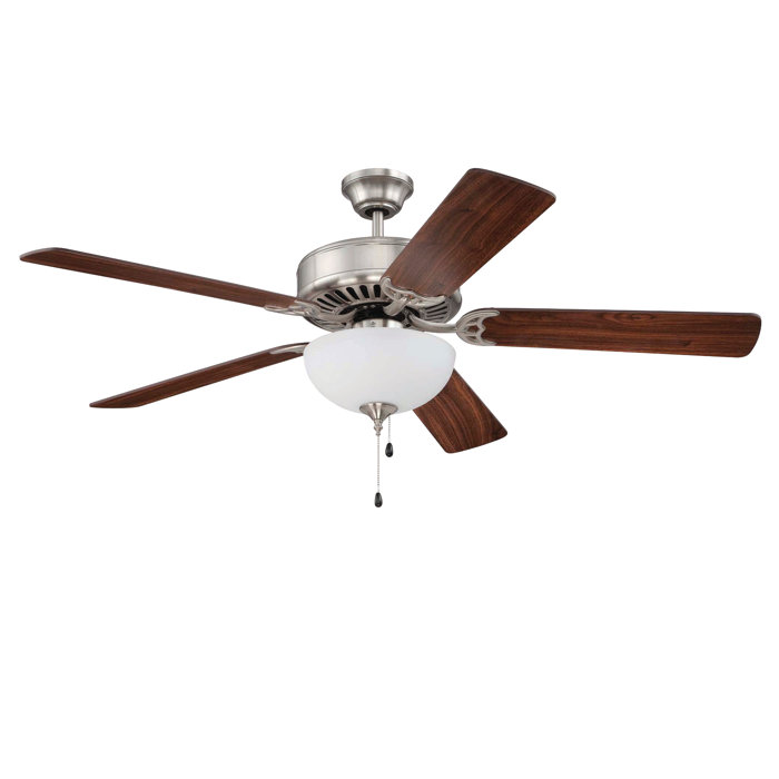 52 Pro Builder 201 5 Blade Ceiling Fan Light Kit Included