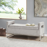 Modern Contemporary Bedroom Benches Joss Main You can even use a small storage ottoman in the bedroom beside a wood bookcase for a place to pause when selecting a new read. modern contemporary bedroom benches