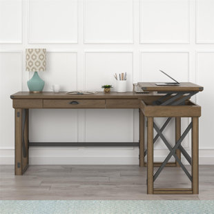 industrial l shaped desk simple quickview farmhouse desks birch lane industrial l shaped desk simple quickview farmhouse desks birch lane