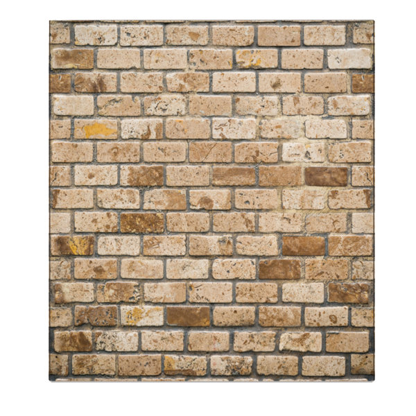 17 Stories Omalley Faux Bricks 30 L X 2 3 W 3d Embossed Peel And