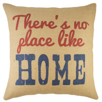 no place like home pillow