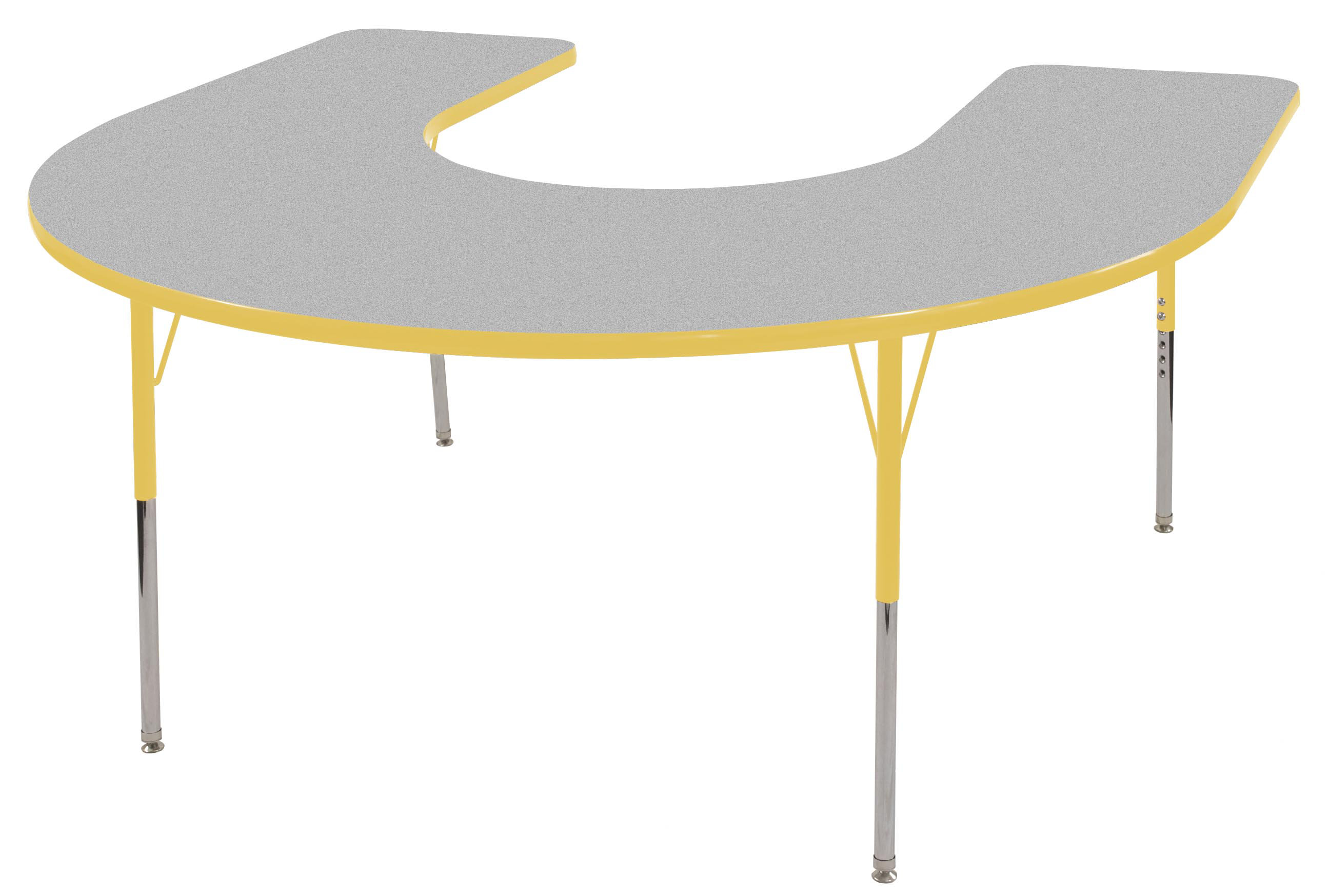 ECR4Kids 66" x 60" Horseshoe Activity Table & Reviews Wayfair