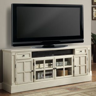Media Console With Gl Doors Wayfair Naturita Tv Stand For Tvs Up To 70