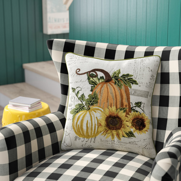 Cory Perfect Fall Pumpkin Throw Pillow by August Grove| @ $24.95
