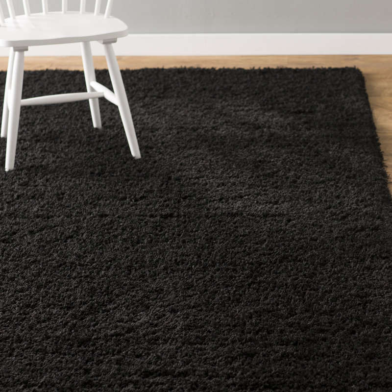 Andover Mills Lilah Black Area Rug Reviews Wayfair Lilah Black Area Rug