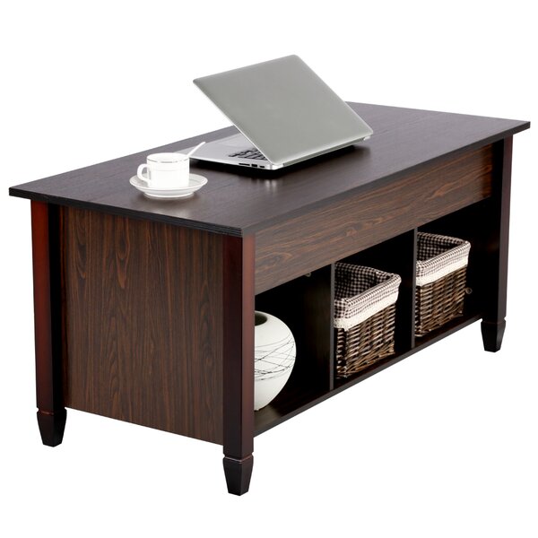 Steele Lift Top Extendable Coffee Table With Storage By Winston Porter