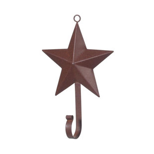 Rustic Star Decor Wayfair 3 D Rustic Star Wall Décor With Hook Set Of 6