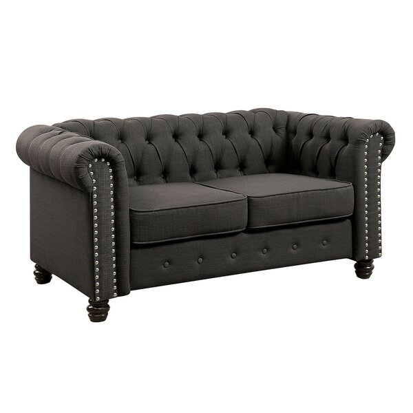 Joice Chesterfield Loveseat By Darby Home Co