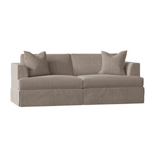 Simmons Flannel Charcoal Sofa Wayfair Simmons Flannel Charcoal Sofa Wayfair