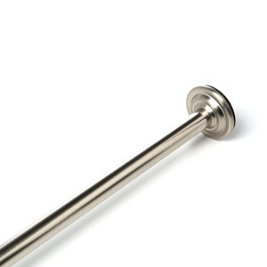 Chalkhill Decorative Spring Tension Single Curtain Rod