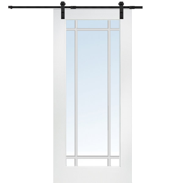 MDF Primed Interior Barn Door by Verona Home Design