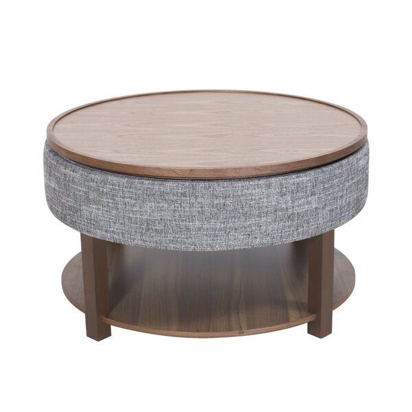 Charleen Lift Top Coffee Table With Tray Top And Storage By Corrigan Studio