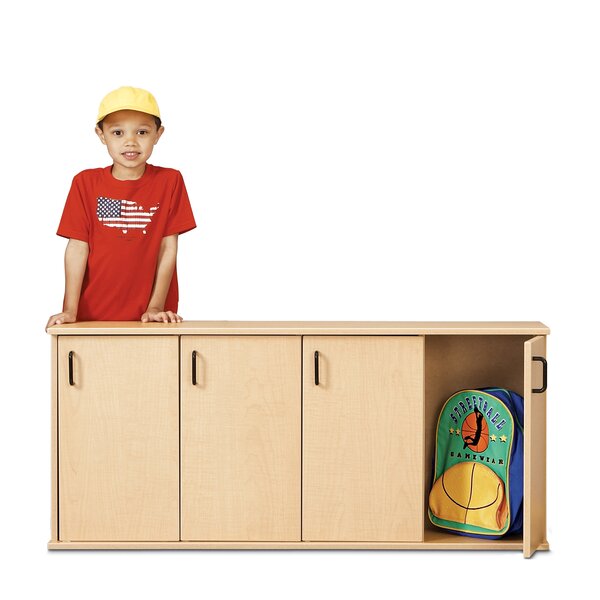 1 Tier 4 Wide Kids Locker by Young Time