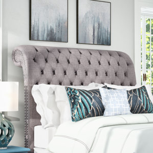 Derrell Upholstered Headboard by World Menagerie