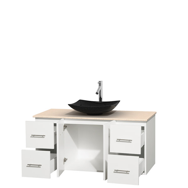 Centra 48 Single Bathroom Vanity Set by Wyndham Collection