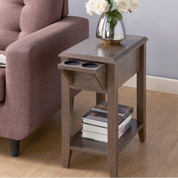 Thaxten End Table With Storage By Gracie Oaks