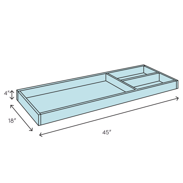 universal changing table topper