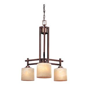 Albee 3-Light Shaded Chandelier